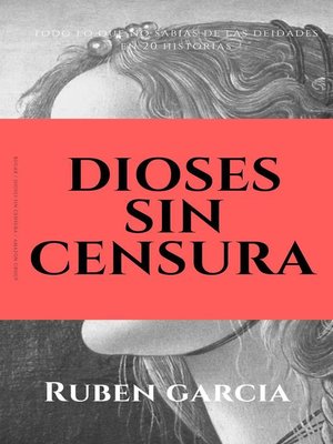 cover image of Dioses sin censura